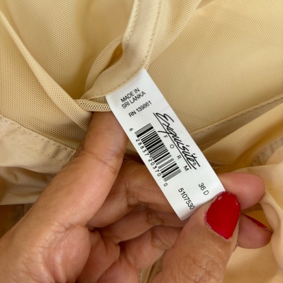 Exquisite Form Wireless Longline Bra with Front Closure 36D NEW - Picture 10 of 13